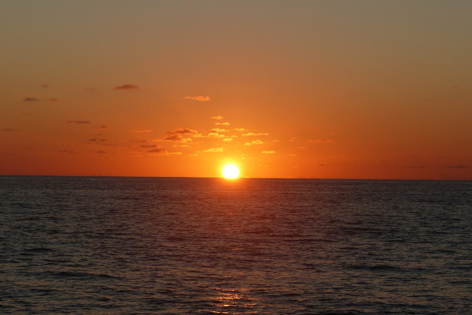 Coucher de soleil, La Réunion